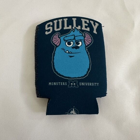 Sulley Monster University Beverage Holder Disney Pixar Monsters Inc Can Cozy - Picture 7 of 12